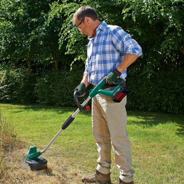 Акумуляторний тример Bosch AdvancedGrassCut 36, 1 акб 36V 2.0Ah і з/п AL3620CV (0600878N03)