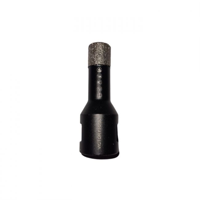 Алмазна коронка по кераміці VICTORYTOOL ушм, М14, 12 мм (1412)