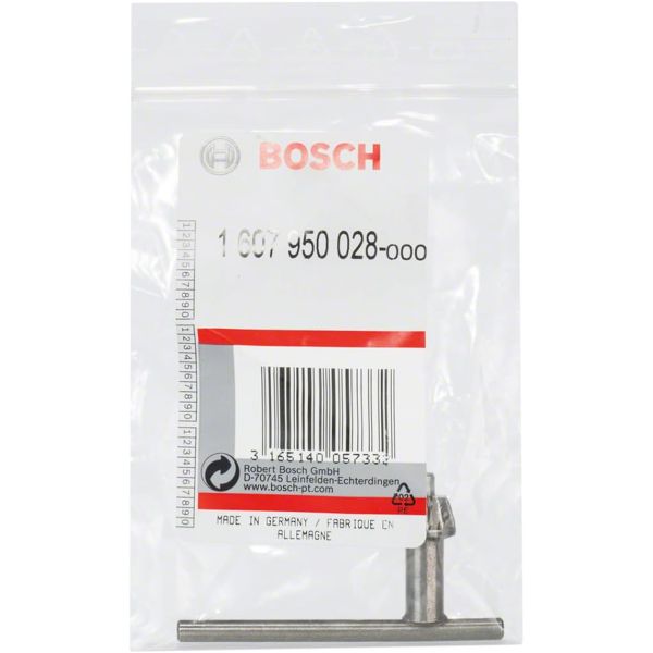 Запасний ключ Bosch для кулачкових свердлильних патронів (1607950028)