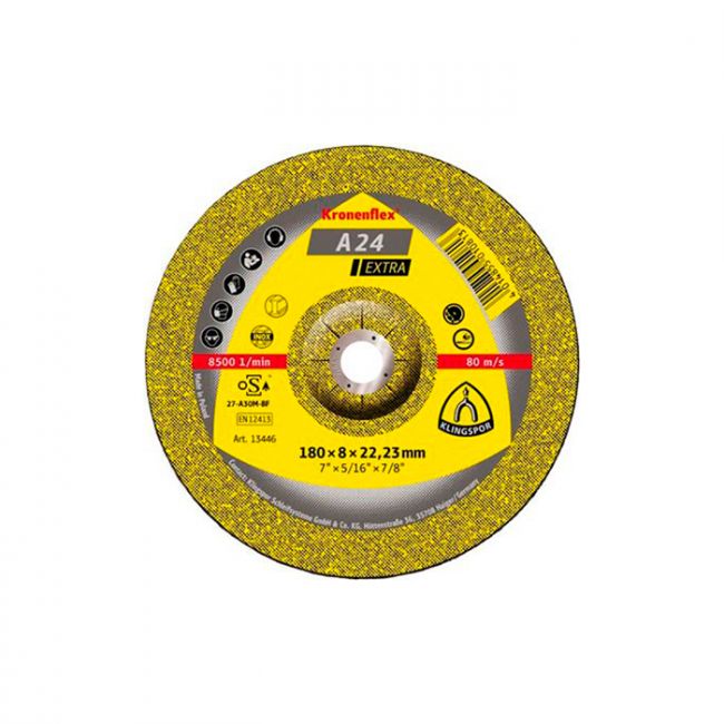 Зачистной круг Kronenflex Klingspor EXTRA A24EX 150X6X22,23 (235371)