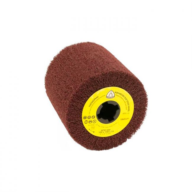 Лепестковый шлифовальный нетканый круг Klingspor NFW600S VFS CO100X100X19 (258895)