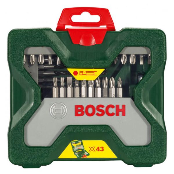Набір свердел і біт Bosch X-Line, 43 шт (2607019613)