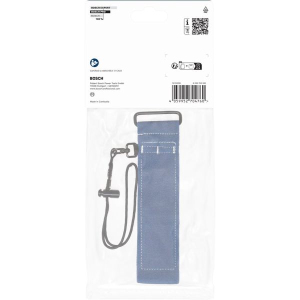 Браслет із страхувальним шнуром для інструменту Bosch PRO Wristband, 2.25 кг (2607990164)