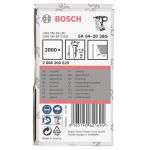 Цвяхи фінішні Bosch SK64-20 38G 1.6x2.8x1.35x38 мм 2000 шт (2608200529)