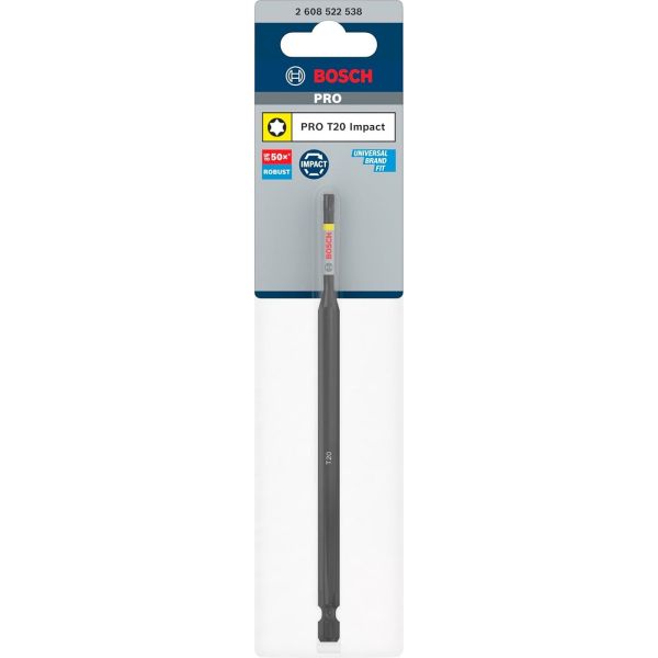 Біта Bosch Pro Torx Impact T20, 150 мм (2608522538)