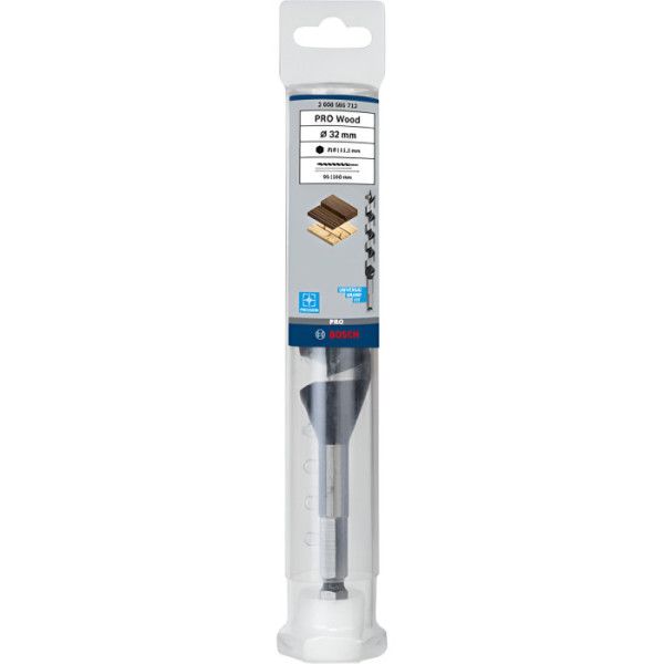 Свердло гвинтове Bosch PRO Wood, 32x95x160 мм (2608585712)