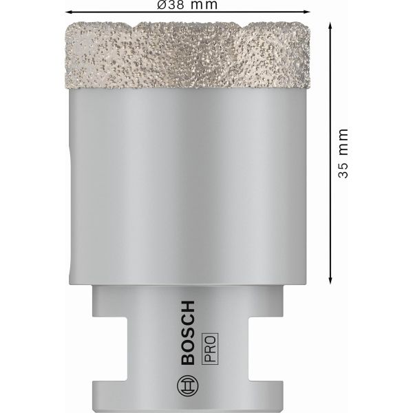 Алмазне свердло Bosch PRO Ceramic dry 38x35xM14 (2608587122)