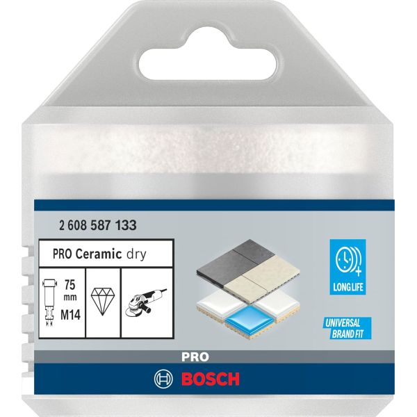 Алмазне свердло Bosch PRO Ceramic dry 75x35xM14 (2608587133)