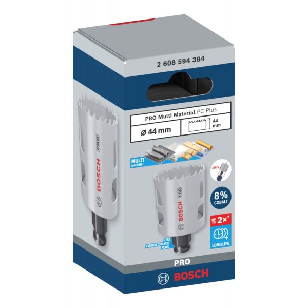 Коронка універсальна Bosch PRO Multi Material PC Plus 44 мм (2608594384)
