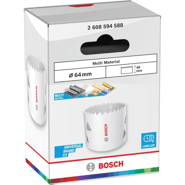 Коронка Bosch Multi Material Threaded 64х40 мм (2608594588)