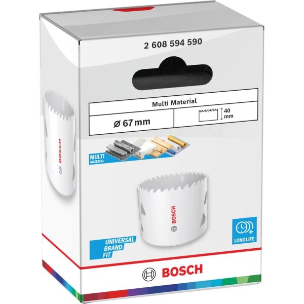 Коронка Bosch Multi Material Threaded 67х40 мм (2608594590)