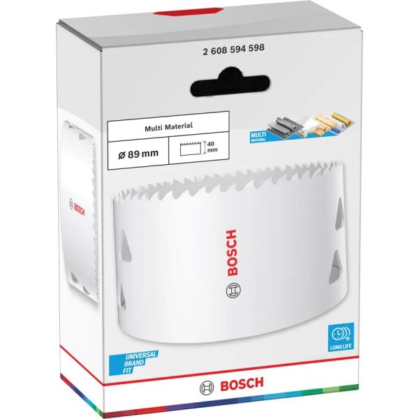 Коронка Bosch Multi Material Threaded 89х40 мм (2608594598)