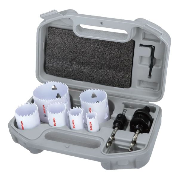 Набір коронок Bosch Multi Material Threaded 20-68х40 мм, 9 шт (2608594616)