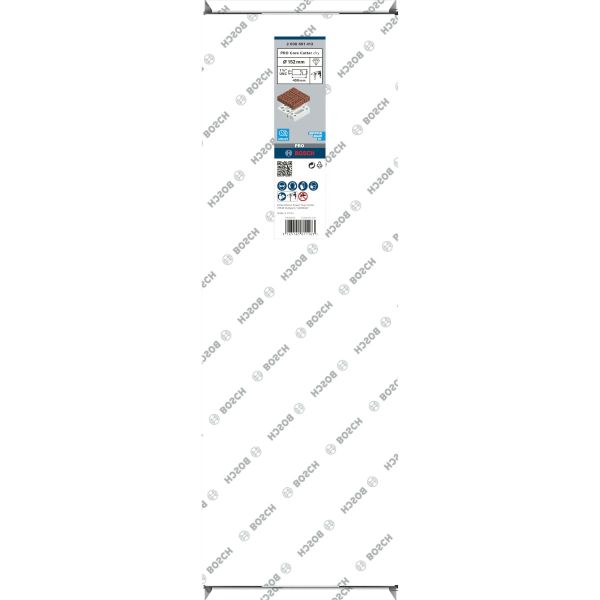Алмазна коронка для сухого свердління Bosch PRO Core Cutter 1 1/4" UNC, 152x400 мм (2608601413)