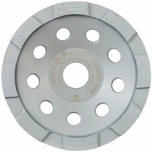 Алмазний чашковий шліфкруг Bosch Standard, 125?22,23 мм (2608601573)