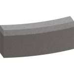 Змінні алмазні сегменти для коронки Bosch PRO Core Cutter wet, 102x10 мм, 1 1/4 UNC, 9 шт (2608601752)