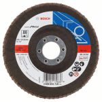 Складчастий шліфкруг Bosch Expert for Metal, 125?22,23 мм, К80 (2608606718)