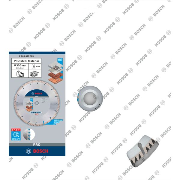 Алмазний диск Bosch Standard for Universal 300x25,4x3,3x10 мм (2608615069)