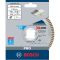 Алмазний диск Bosch X-Lock Best for Ceramic Extraclean Turbo 125x22,23x1,4x7 мм (2608615132)