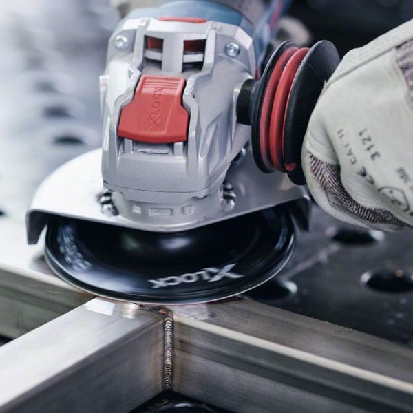 Шліфувальний круг фібровий Bosch X-Lock R444 Expert for Metal 125 мм, G100 (2608619175)