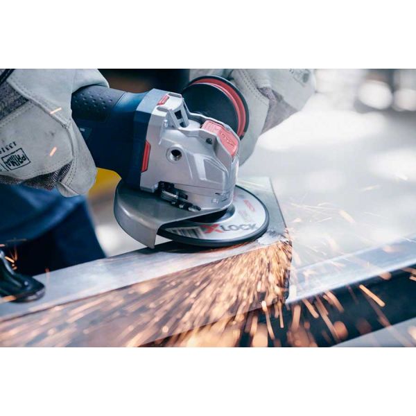 Зачисний круг Bosch PRO Metal X-Lock 125х6х22.23 мм увігнутий (2608619259)
