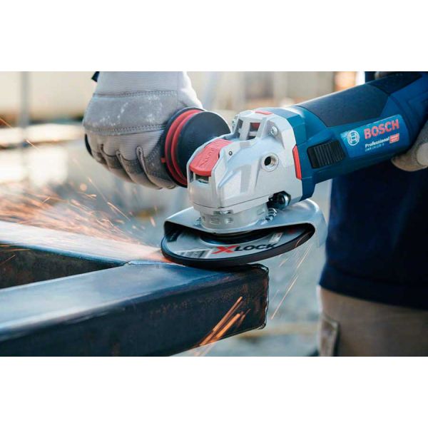 Зачисний круг Bosch PRO Metal X-Lock 125х6х22.23 мм увігнутий (2608619259)