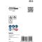 Зачисна дискова щітка Bosch Pro Stainless Steel clean 70x0.3 мм, прямий хвостовик (2608622121)