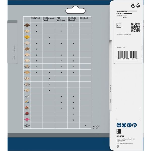 Диск по дереву Bosch PRO Wood 190?2,6?30, 12 ATB (2608641187)