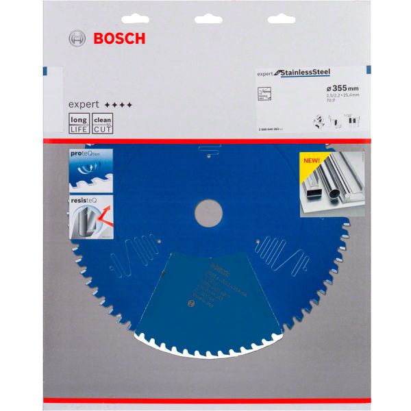 Пиляльний диск Bosch Expert for Stainless Steel 355x25.4x2.2/2.5 мм 70 зубців (2608644283)