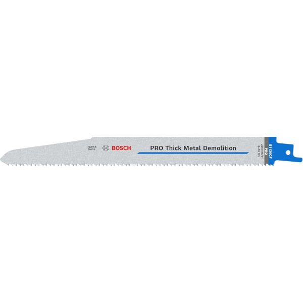 Пиляльне полотно Bosch PRO Thick Metal Demolition S 1130 CF Blade, 225 мм, 100 шт (2608659003)
