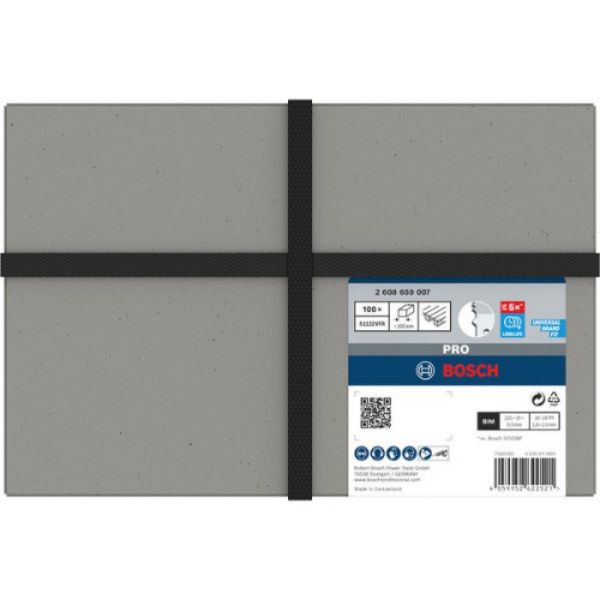 Пиляльне полотно Bosch PRO Pallet Repair S 1132 VFR, 225 мм, 100 шт (2608659007)