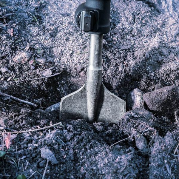 Зубило лопаткове заокруглене Bosch PRO HEX 30-4C з 30-мм шестигранним хвостовиком, 400х135 мм (2608690110)