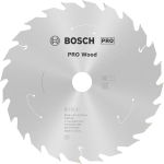 Пиляльний диск для акумуляторних циркулярних пил Bosch PRO Wood 165x1.5/1.0x20 мм, 24 ATB (2608837685)