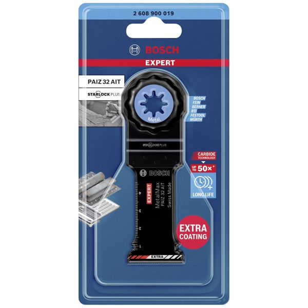 Занурювальне пиляльне полотно Bosch Expert MetalMax PAIZ 32 AIT 50х32 мм (2608900019)