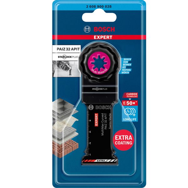 Занурювальне пиляльне полотно Bosch Expert MultiMax PAIZ 32 APIT 32х55 мм (2608900028)