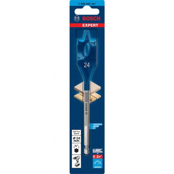 Свердло перове Bosch Expert Self Cut Speed, 24х100х152 мм (2608900321)