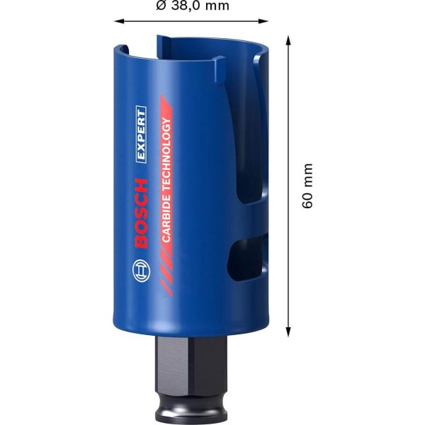 Коронка Bosch Expert Construction Material, 38x60 мм (2608900458)