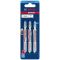Пиляльне полотно Bosch Expert Laminate Clean T128BHM по ламінату, 1.8x92 мм, 3 шт (2608900542)