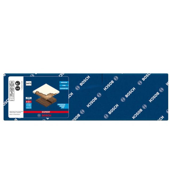 Шліфувальна губка Bosch Expert S473 Standard 98x120x13 мм дрібна (2608901172)