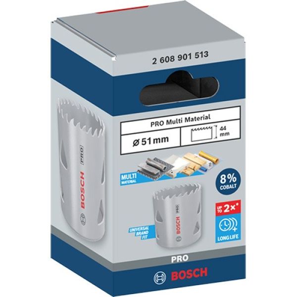 Коронка універсальна Bosch PRO Multi Material 51 мм (2608901513)