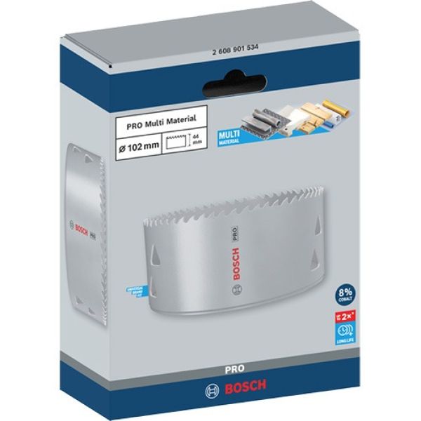 Коронка універсальна Bosch PRO Multi Material 102 мм (2608901534)
