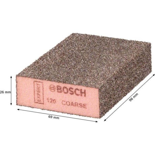 Шліфувальна губка Bosch Expert S471 Standard 96x69х26 мм, груба (2608901678)