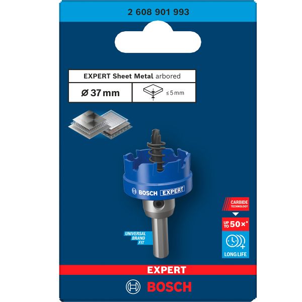 Коронка для листового металу Bosch Expert Sheet Metal 37x5 мм (2608901993)