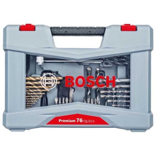 Набір свердел і насадок для загвинчування Bosch Premium X-Line, 76 шт (2608P00234)