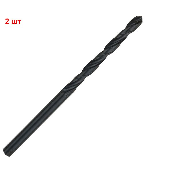 Свердло спіральне Bosch HSS-R, 8х75х117 мм, 2 шт (2609255017)