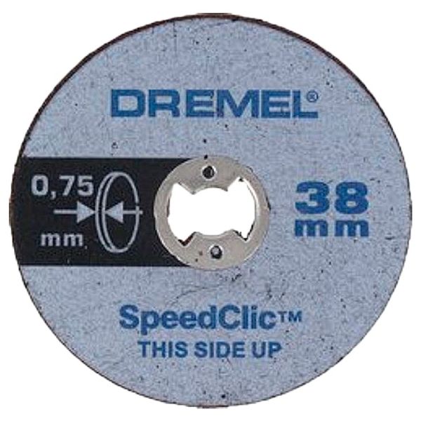 Круги відрізні Dremel EZ Speedclic тонкі 0,75 мм (SC409) (2615S409JB)
