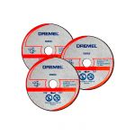 Отрезной диск по металлу и пластику Dremel DSM510, 3 шт (2615S510JB)