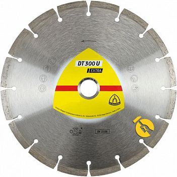 Алмазный отрезной круг Klingspor EXTRA DT300U 230X2,3X22,23/16S/7 (325348)