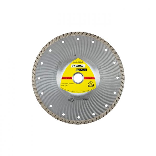 Алмазный отрезной круг Klingspor SPECIAL DT900UT 230X2,5X22,23/GRT/1 (325367)