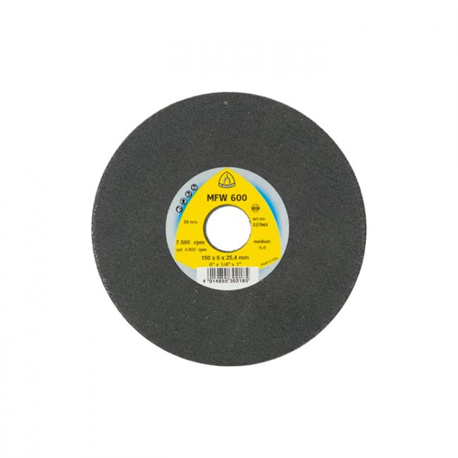 Нетканый лепестковый шлифовальный круг Klingspor MFW600 VU CO150X6X25,4 (337944)